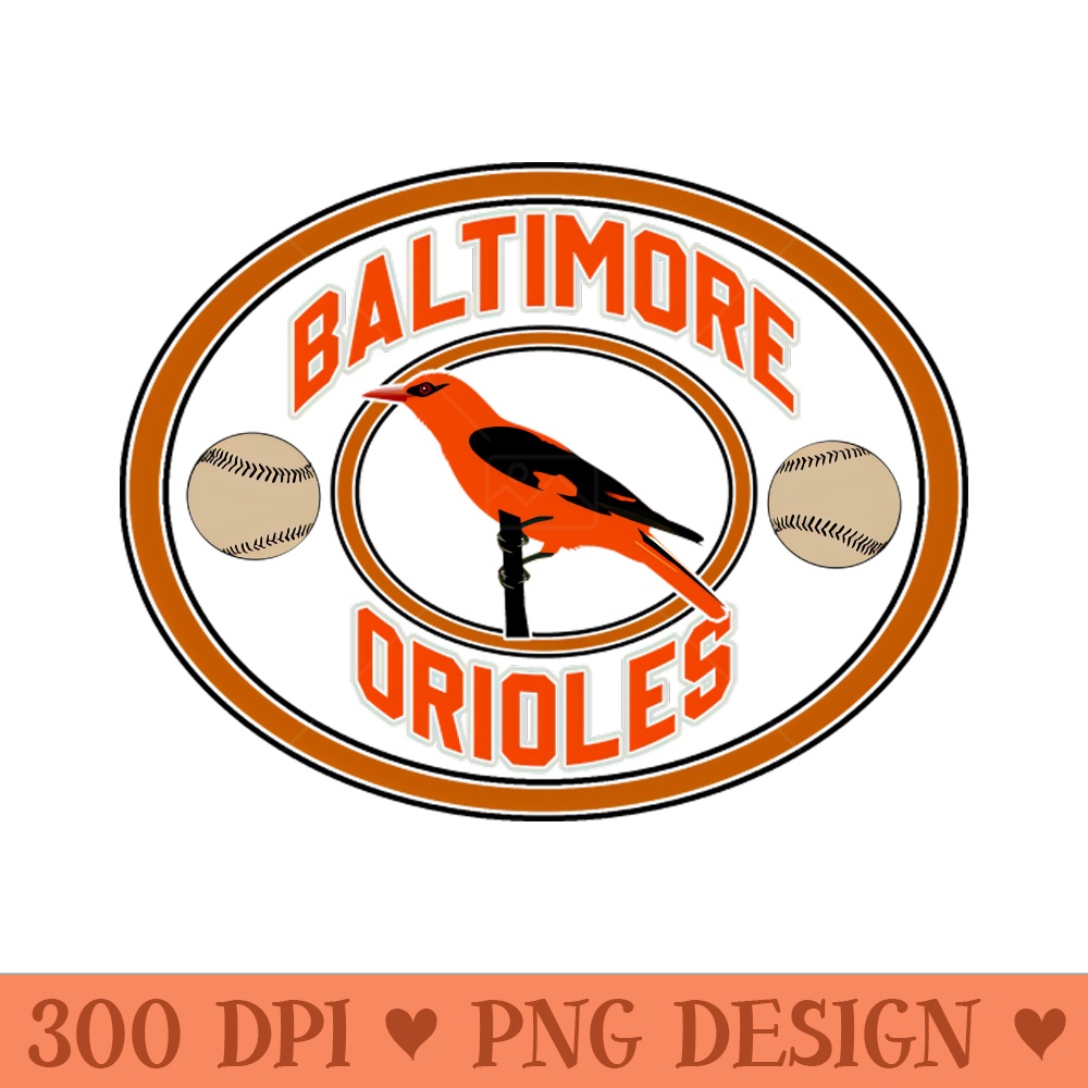 BaltimoreOrieles - Sublimation PNG Designs - Enhance Your Apparel