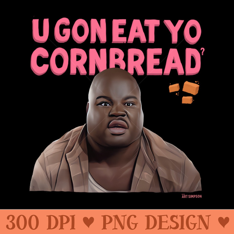 cornbread - PNG download for graphic design - Premium Quality PNG Artwork