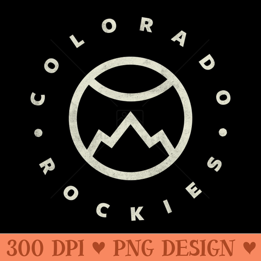 Colorado Rockies 2 by Buck - PNG download with transparent background - Lifetime Access To Purchased Files