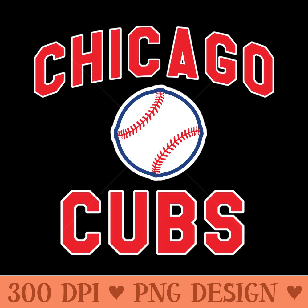 cubs - High Quality PNG files - Easy To Print And User Friendly Designs