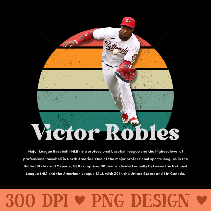 Victor Robles Vintage Vol - PNG Download - Limited Edition And Exclusive Designs