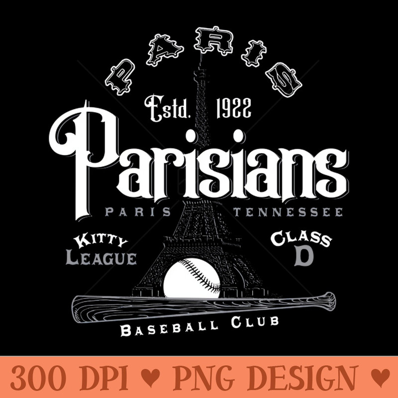 Paris Parisians - Beautiful PNG download - Perfect for Sublimation Mastery