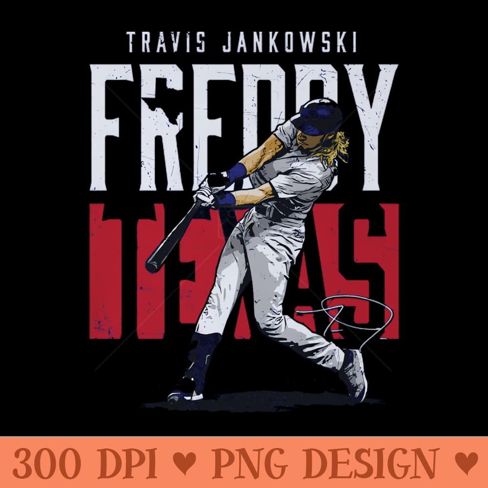 Travis Jankowski Texas Freddy Texas - Free PNG download - Premium Quality PNG Artwork