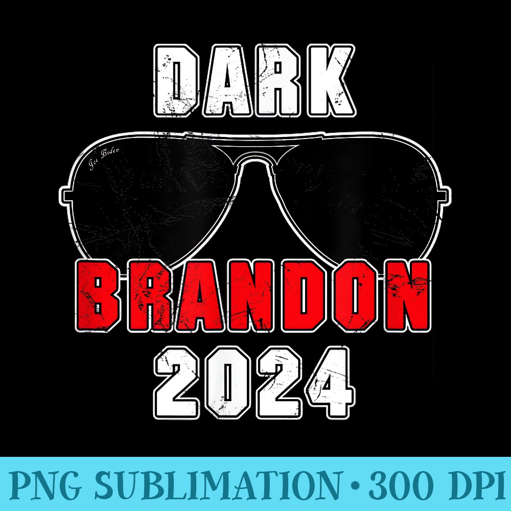 Dark Brandon 2024 C'Mon Man Vote Joe Pro Biden Funny Vintage - Mug Sublimation PNG - Defying the Norms