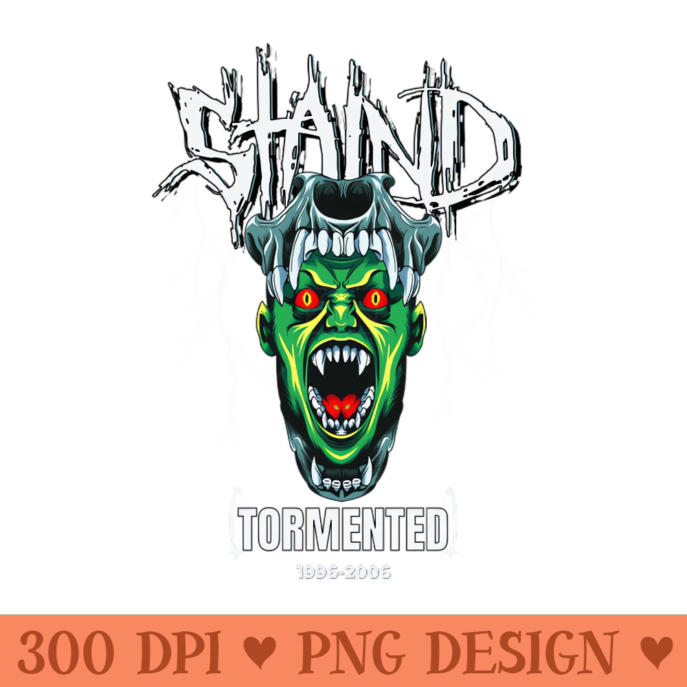 Tormented Scream Staind - PNG Graphics Download - Eco Friendly And Sustainable Digital Products