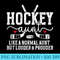 Hockey Aunt Louder And Prouder Ice Hockey Auntie - PNG Image Download - Quick And Seamless Download Process