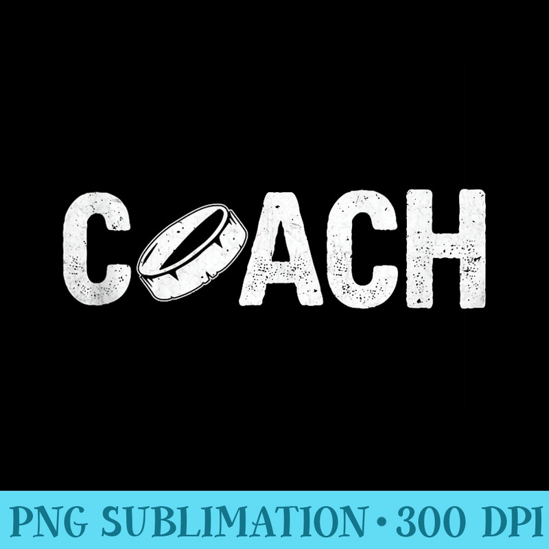 funny sports design women men hockey coach - Shirt Vector Art - Lifetime Access To Purchased Files