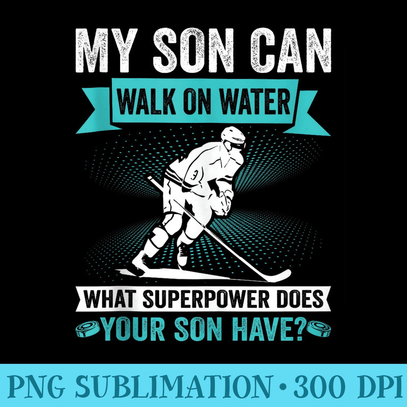 Mens Ice Hockey Player - Transparent Shirt Clip Art - Perfect for Sublimation Art