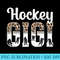 Ice Hockey Gigi Leopard Grandma Gigi Of A Hockey Player - Download High Resolution PNG - Perfect for Creative Projects