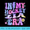 Groovy Tie Dye In My Hockey Zia Era - Shirt Mockup Download - Quick And Seamless Download Process