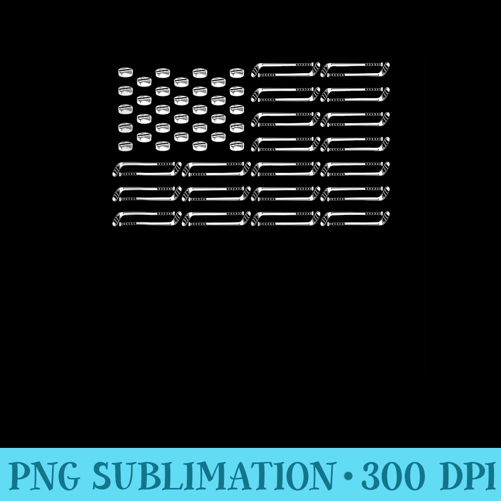 Ice Hockey Goalie Goalkeeper Usa Flag Hockey - Sublimation PNG download - Fashionable and Fearless