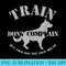 Funny Dog Training Trainer Train Dont Complain - Stylish Shirt PNG - Vibrant and Eye-Catching Typography