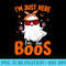 Im Just Here For The Boos Funny Halloween Women Ghost Wine - PNG Download Collection - Fashionable and Fearless