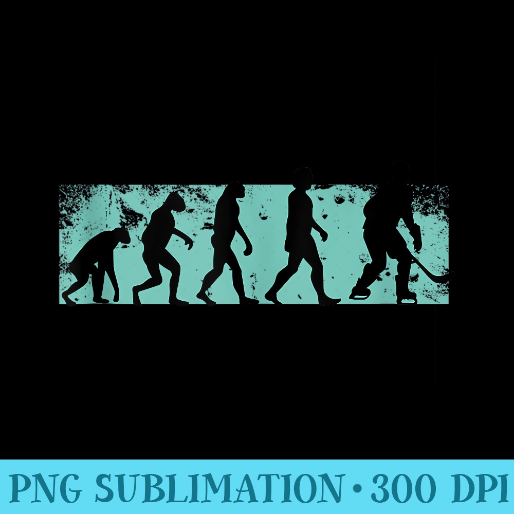 Ice Hockey Evolution Ice Hockey Player - PNG Download - Limited Edition And Exclusive Designs