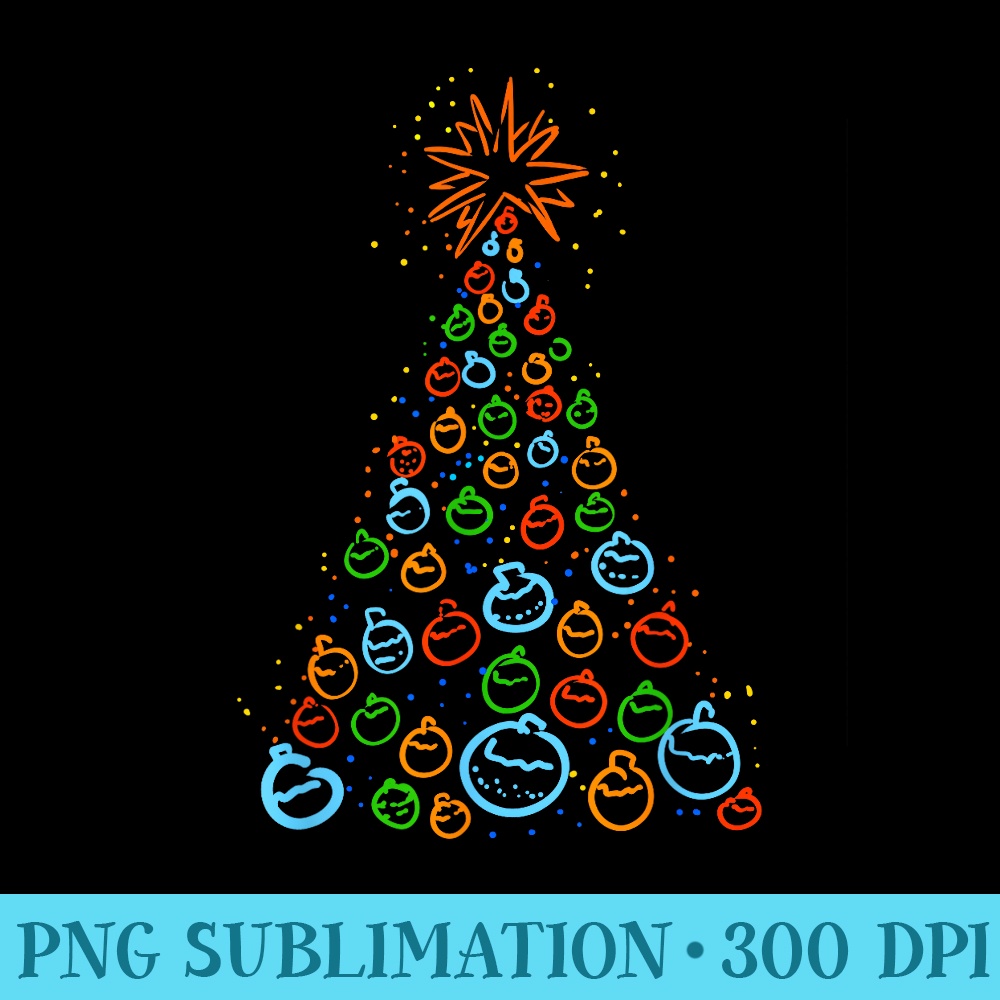 Christmas Tree Tshirt Tshirt - PNG Download Transparent Background - Instantly Transform Your Sublimation Projects