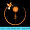 Hummingbird Daisy Multiple Sclerosis Awareness - Shirt Design PNG - Unleash Your Creativity