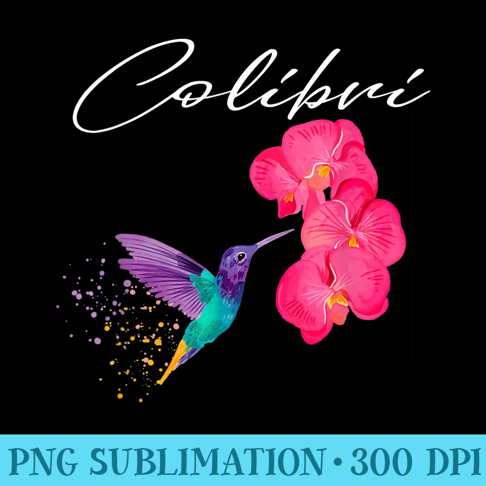 Hummingbird Nature Beautiful Magical Colibri with flower - PNG Download High Quality - Boost Your Success with this Inspirational PNG Download