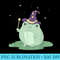 Cottagecore Aesthetic Kawaii Frog Wizard Hat Magic Wand - PNG Download Source - Vibrant and Eye-Catching Typography