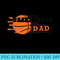 Vintage Proud Basketball Dad Fathers Day Basketball Player - PNG Download Library - Capture Imagination with Every Detail
