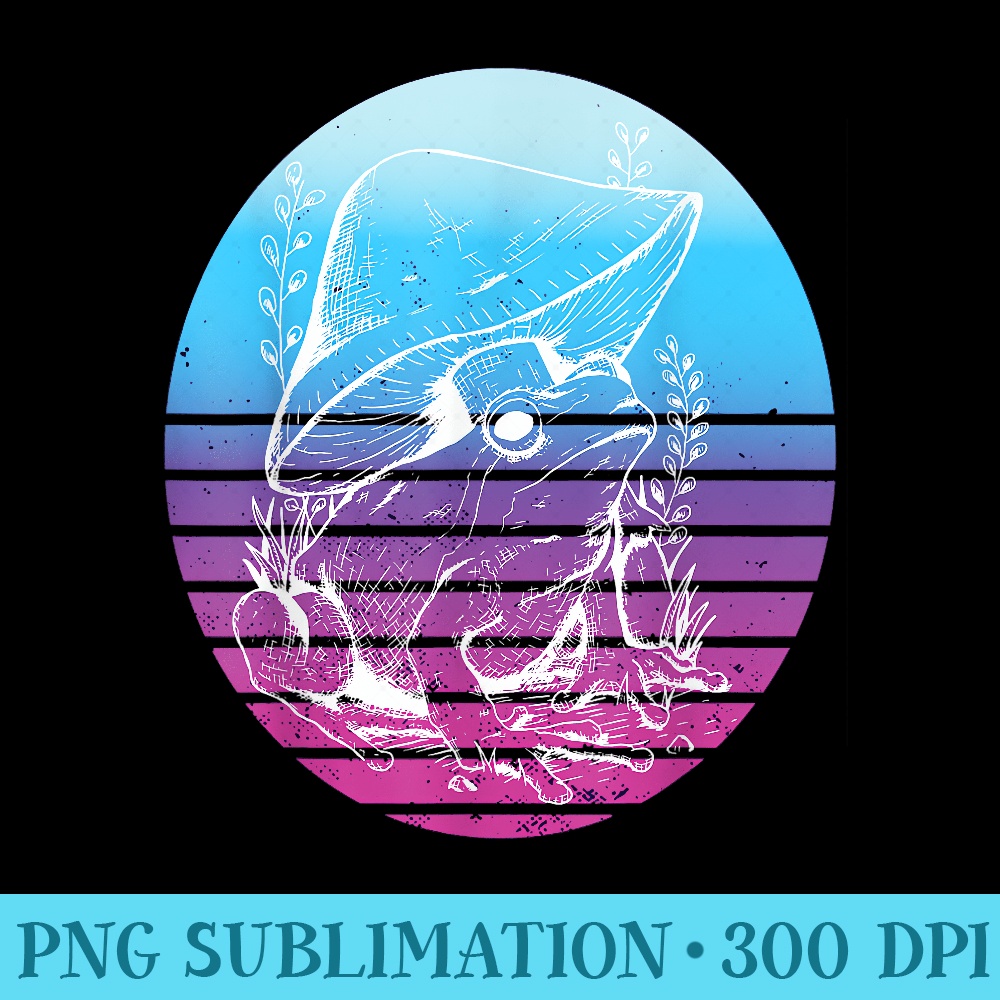 Cottagecore Aesthetic Goblincore Frog With Mushroom Farmcore - Mug Sublimation PNG - Enhance Your Apparel with Stunning Detail