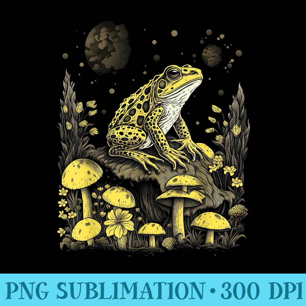 Cottagecore Aesthetic floral green Frog cute Goblincore - PNG Clipart Download - Unleash Your Inner Rebellion