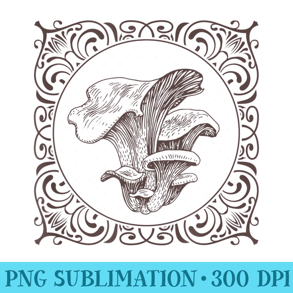 Oyster Mushrooms Goblincore Aesthetic Cottagecore - PNG Download High Quality - Stunning Sublimation Graphics