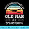 Mens Never underestimate an Old Man at Spearfishing Fathers Day - Shirt Design PNG - Instant Access To Downloadable Files