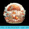 Fox Cottagecore Aesthetic Mushroom Goblincore Mycology - PNG design assets - High Resolution And Print-Ready Designs