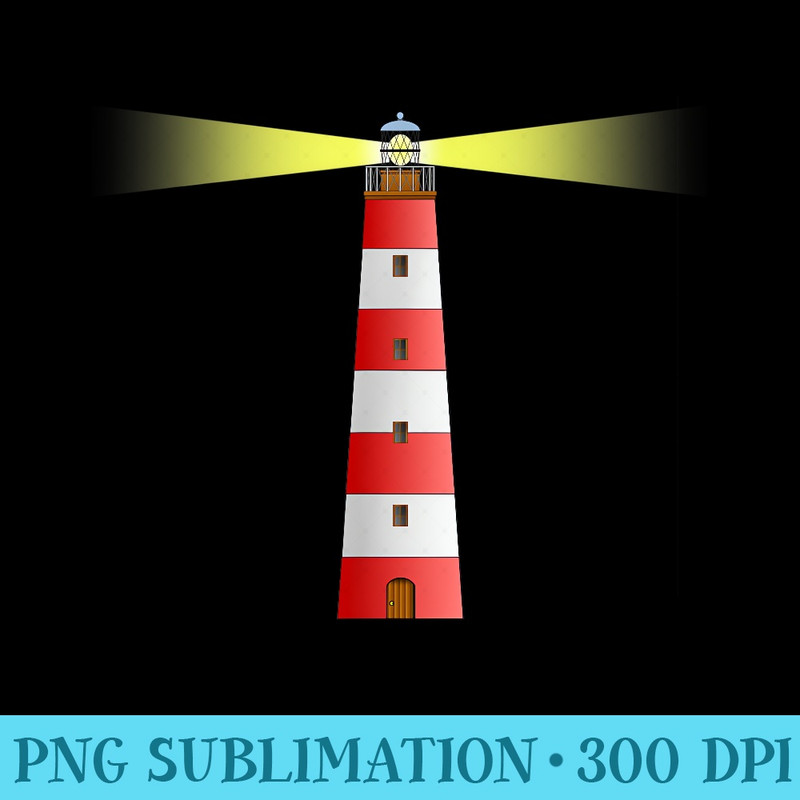 Lighthouse Shining Bright A Lover Collector Keeper Buff - Sublimation PNG download - Stunning Sublimation Graphics