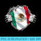 Mexican Superhero Mexico Flag Bandera Mexicana Pride - Transparent Shirt Clip Art - Unleash Your Inner Rebellion