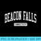 Beacon Falls Connecticut CT Vintage Athletic Sports Design - PNG Download Library - Instant Access To Downloadable Files