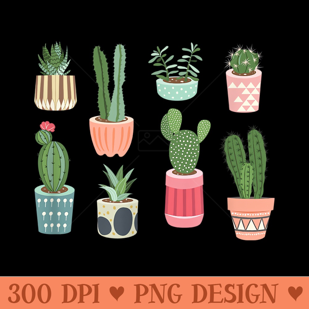 Plant Lady Is The New Cat Lady Succ It Succulent Cactus - Design PNG template - Easy To Print And User Friendly Designs
