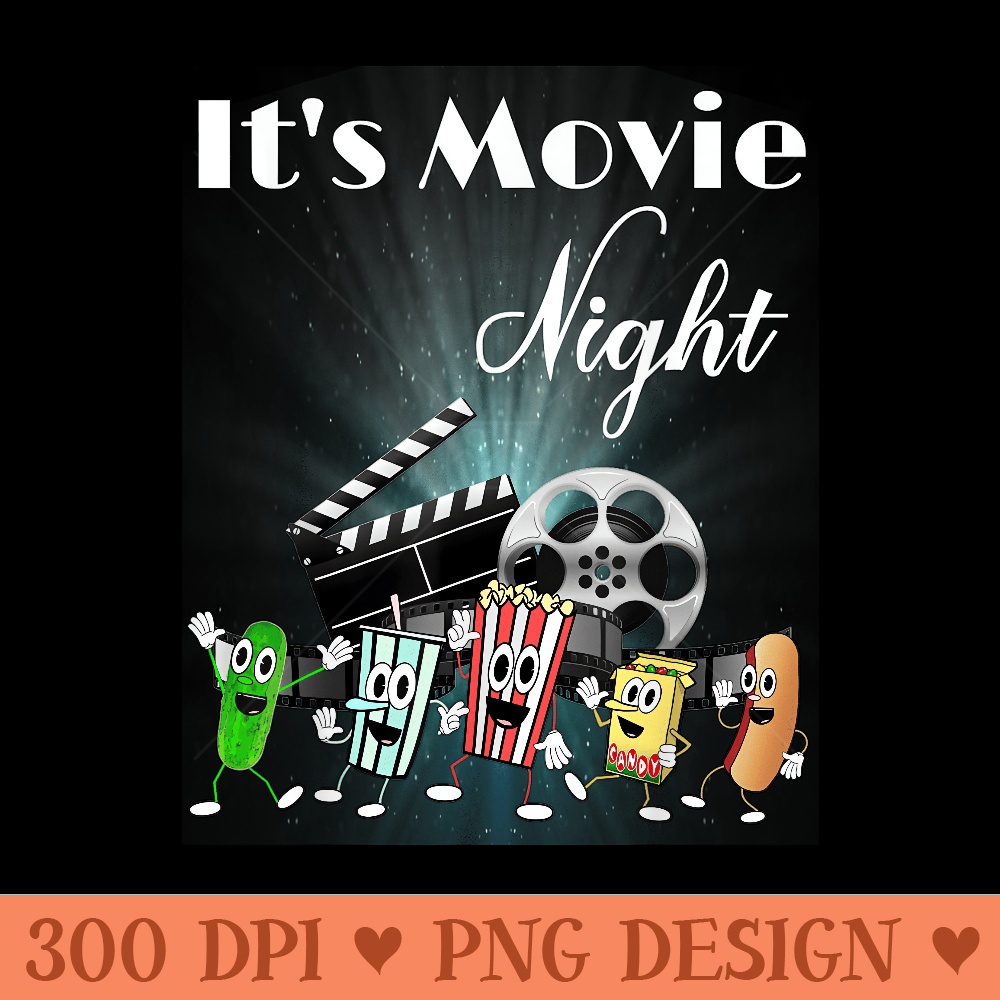 Funny Movie Night Popcorn T Pickle Hot Dog Candy - Beautiful PNG download - Eco Friendly And Sustainable