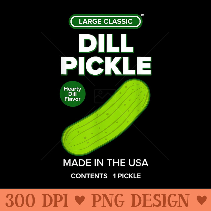 Dill Pickle DIY Matching Couples Groups Halloween - PNG download for graphic design - Create with Confidence