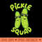 Dill Pickle Squad Design Pickle Squad - Unique PNG Artwork - Perfect for Sublimation Art