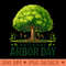 National Arbor Day Tree Care For A Happy Arbor Day - Transparent PNG Clipart - Unique And Exclusive Designs