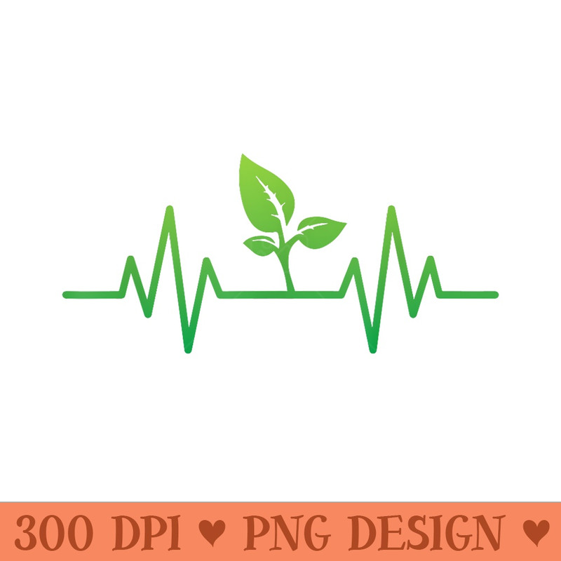 Whole Food Plant Based Vegan HeartBeat Vegetarian - High Quality PNG files - Unlock Vibrant Sublimation Designs