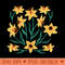 Daffodil Cottagecore Flower Floral Nature Plant Natural - Ready To Print PNG Designs - Stunning Sublimation Graphics