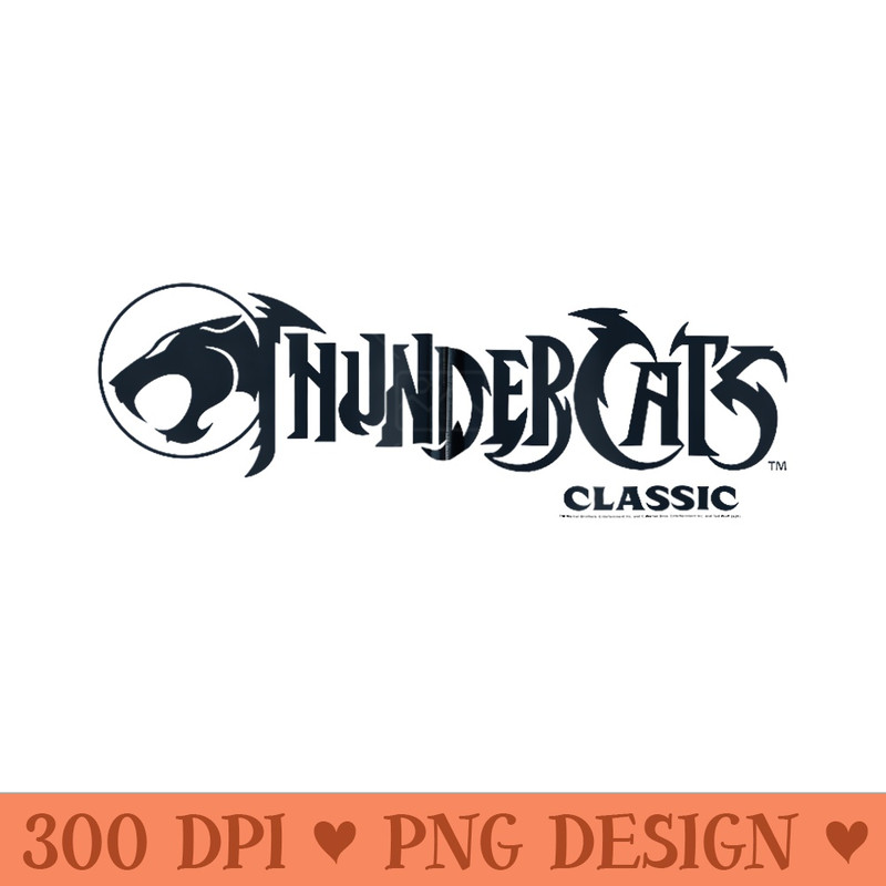 ThunderCats Classic Simple Logo - PNG Clipart for Graphic Design - Perfect for Personalization