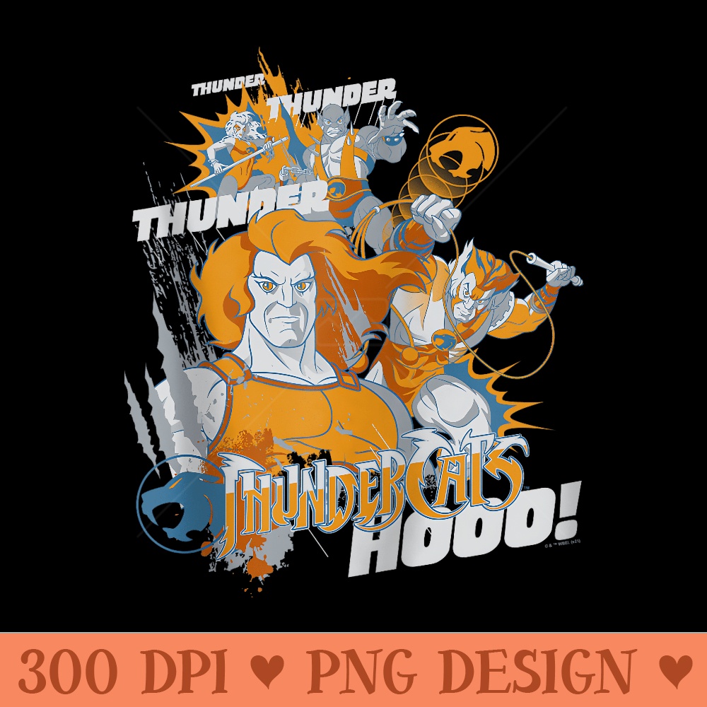 ThunderCats Hooo - Ready To Print PNG Designs - Unique And Exclusive Designs