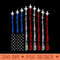 Fighter Jet Airplane USA Flag 4th Of July Patriotic - PNG graphics - Enhance Your Apparel