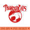 ThunderCats Red Vintage Classic Logo - Free PNG download - Perfect for Sublimation Art