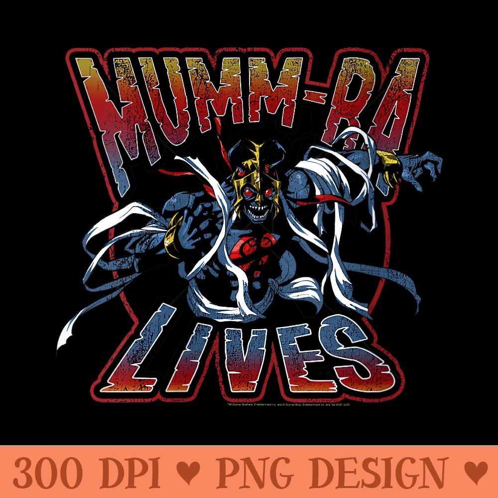Womens ThunderCats MummRa Lives - Printable PNG Graphics - Perfect for Creative Projects