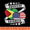 Guyanese American Guyana USA Flag - Printable PNG Images - Transform Your Sublimation Creations