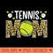 Tennis Mom Of A Tennis Player Mama Leopard Tennis Mother - PNG design assets - Versatile And Customizable Designs