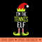 Im The Tennis Elf Christmas Family Elf - PNG design downloads - Perfect for Creative Projects