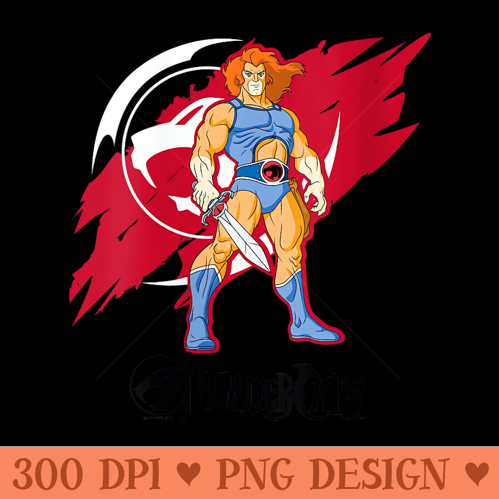 ThunderCats Proud LionO - Ready To Print PNG Designs - Stunning Sublimation Graphics