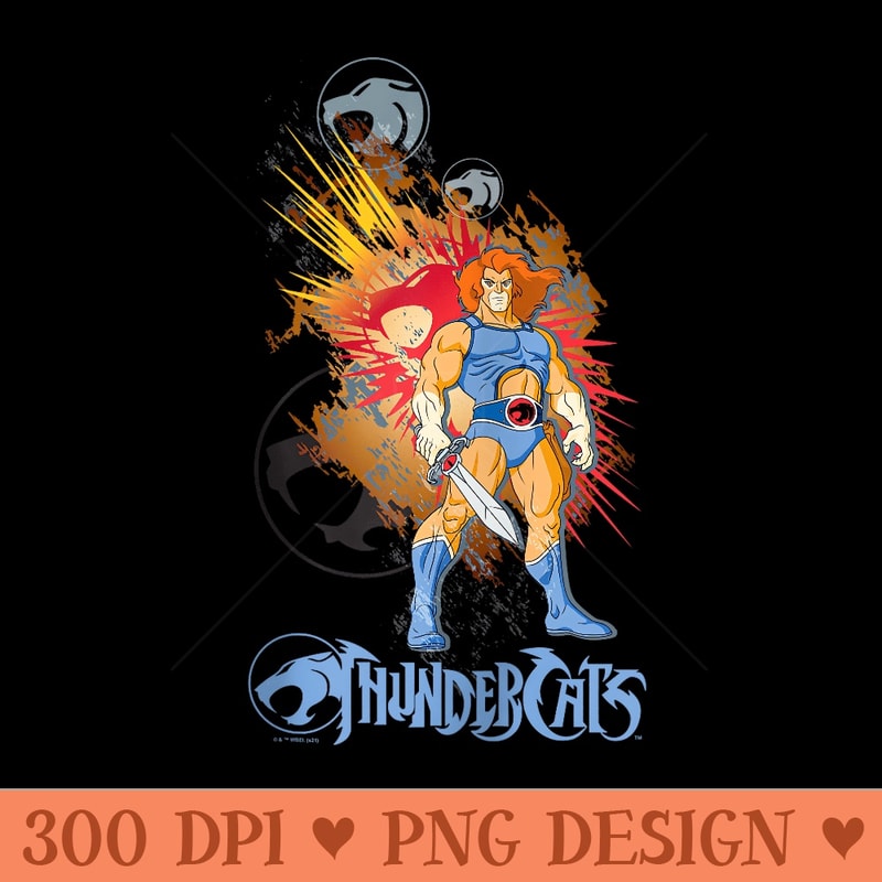 ThunderCats LionO and the Sword of Omens - Transparent PNG Clipart - Perfect for Creative Projects
