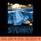 Disney Pixar Finding Nemo Sydney Australia Poster - Transparent PNG download - Transform Your Sublimation Creations