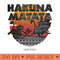 Disney The Lion King Hakuna Matata Vintage Toddler - Design PNG template - Limited Edition And Exclusive Designs